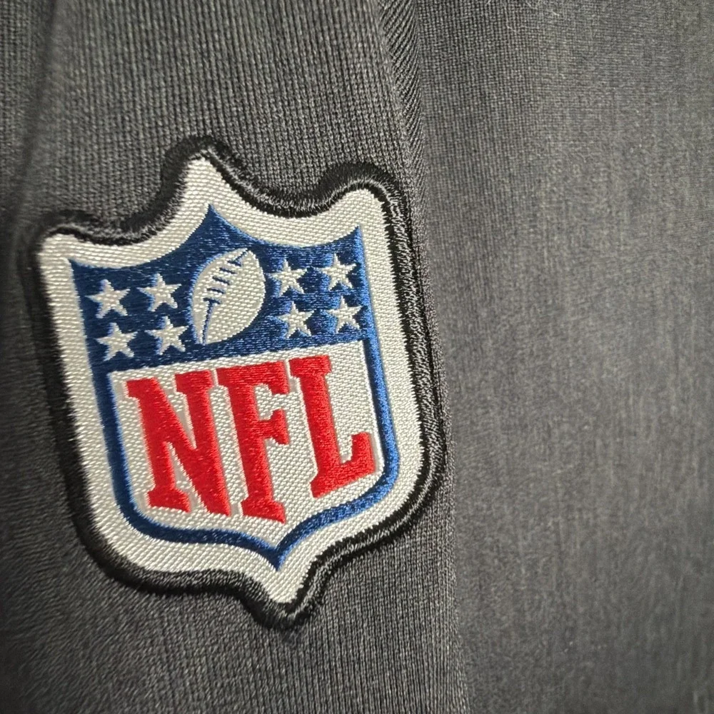 Nike NFL Washington Redskins‎ Dri-FIT 1/4 Zip Pullover Gray Men's Small